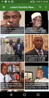 Gambia news android App screenshot 4